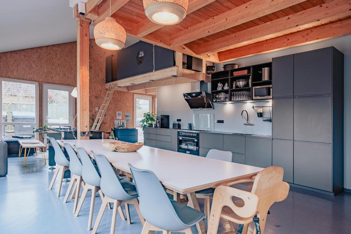 Hostel oder Ferienwohnung 1-16 Personen im BLAUEN HAUS Fehmarn Exterior foto