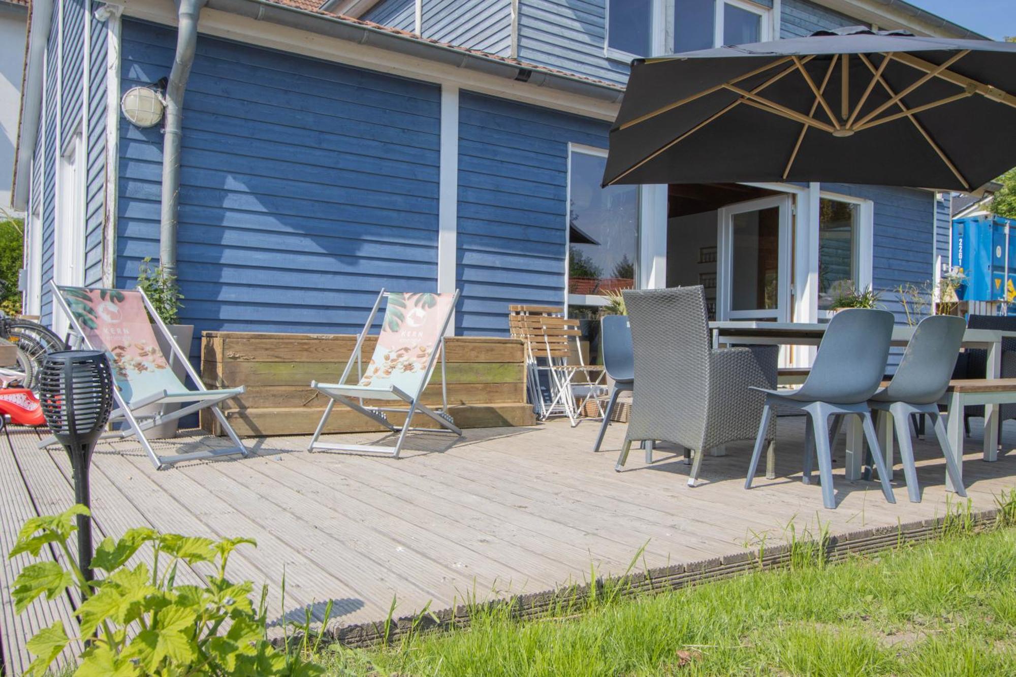 Hostel oder Ferienwohnung 1-16 Personen im BLAUEN HAUS Fehmarn Exterior foto