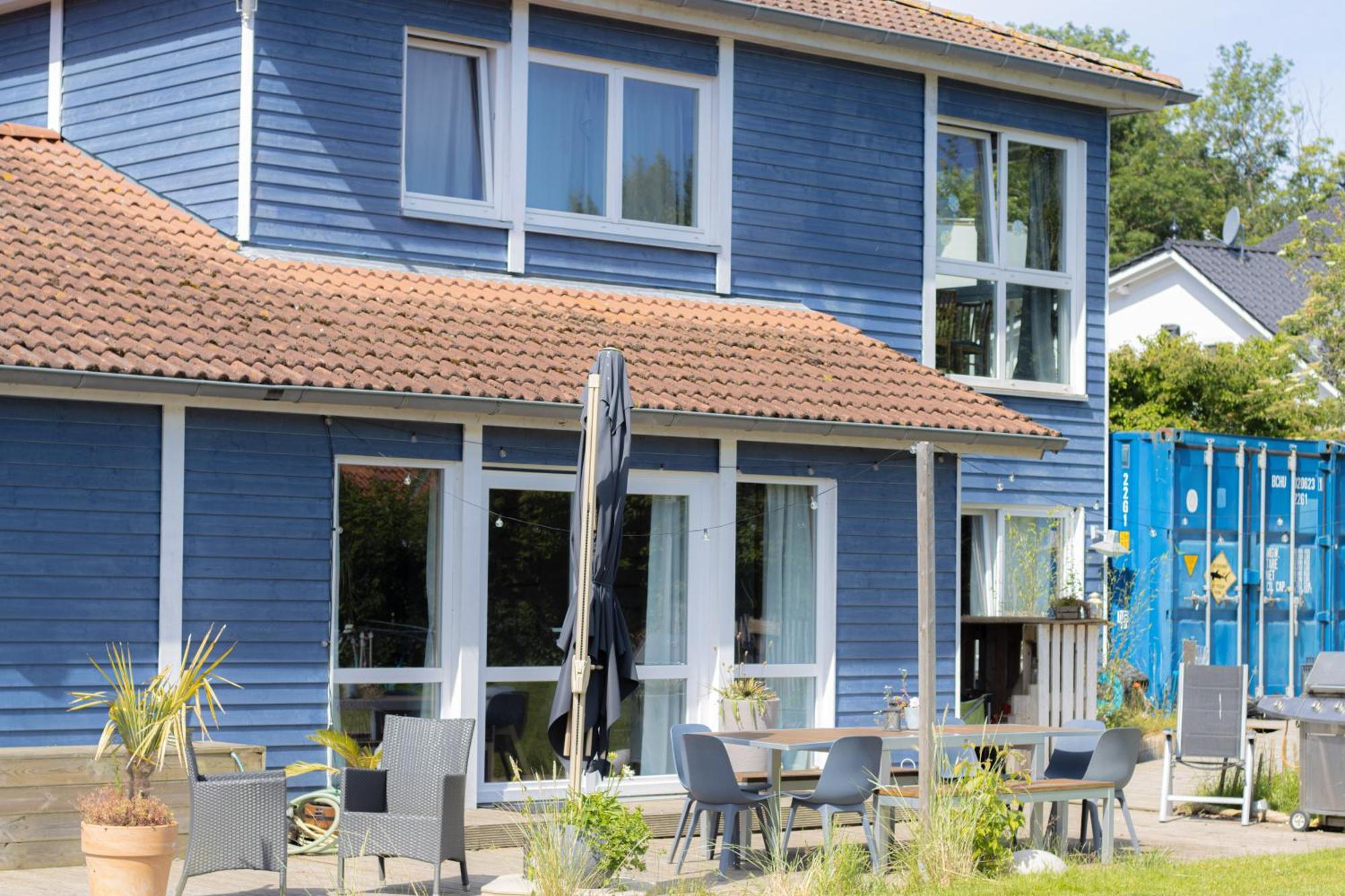 Hostel oder Ferienwohnung 1-16 Personen im BLAUEN HAUS Fehmarn Exterior foto