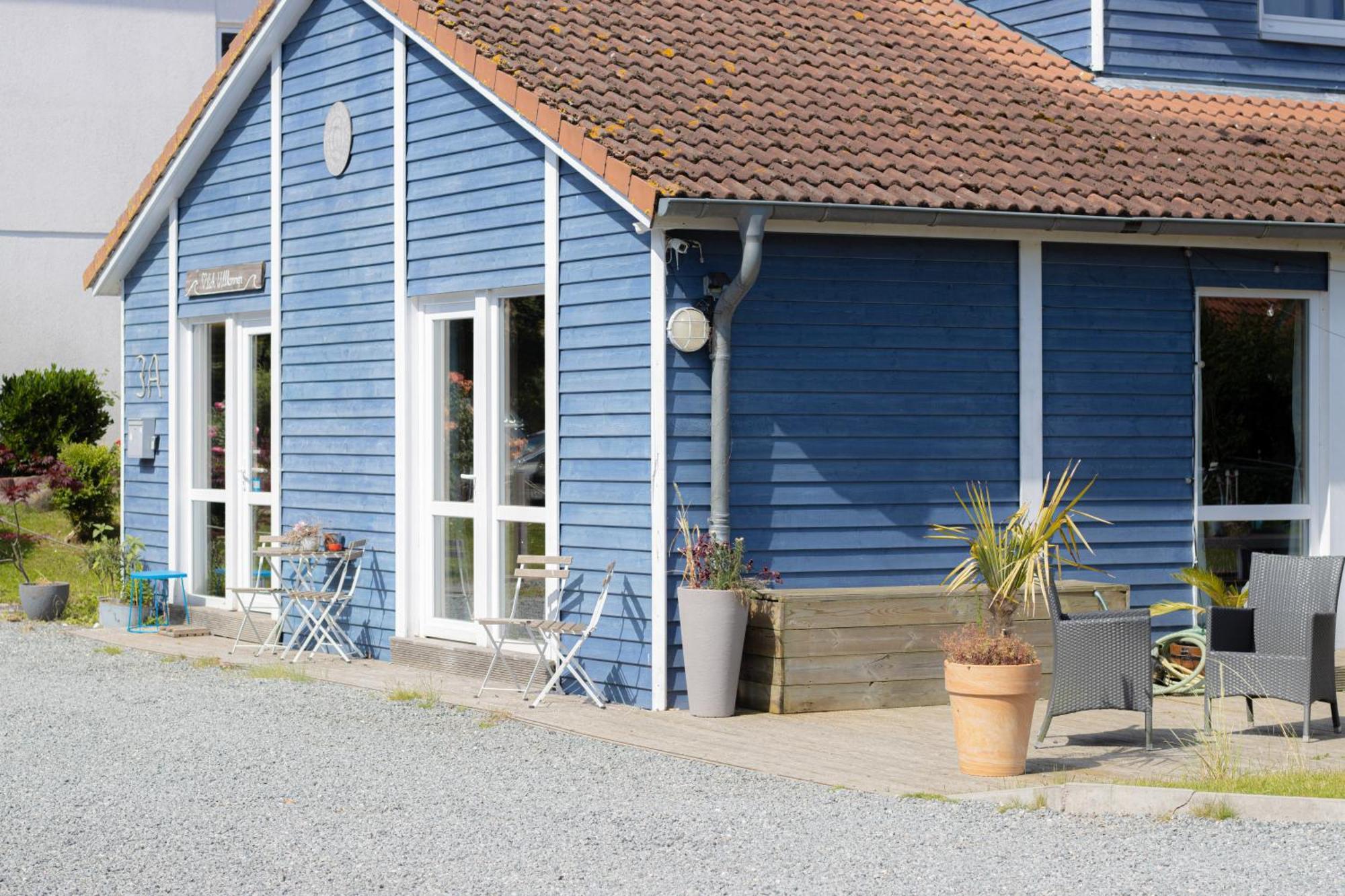 Hostel oder Ferienwohnung 1-16 Personen im BLAUEN HAUS Fehmarn Exterior foto