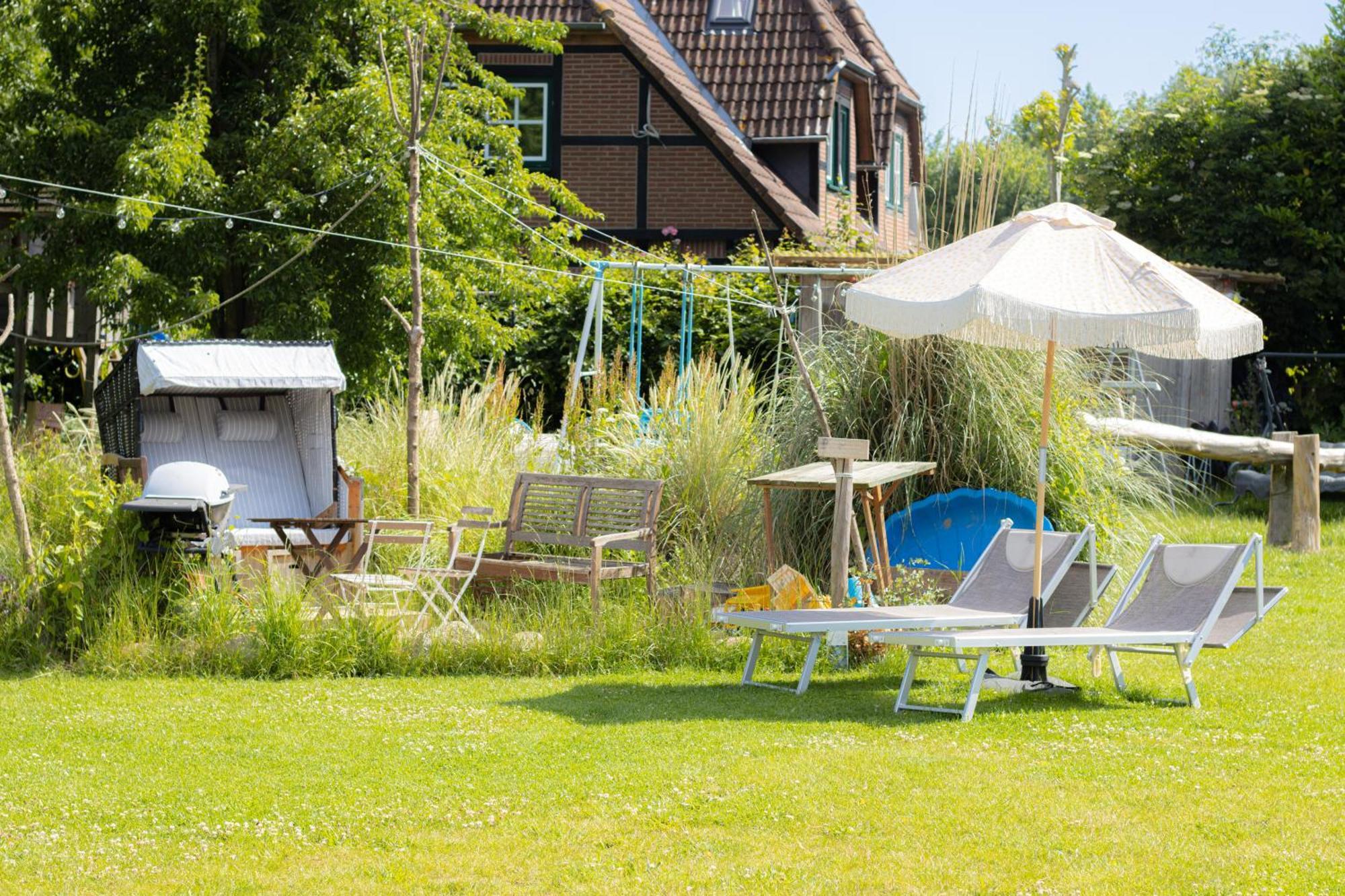 Hostel oder Ferienwohnung 1-16 Personen im BLAUEN HAUS Fehmarn Exterior foto