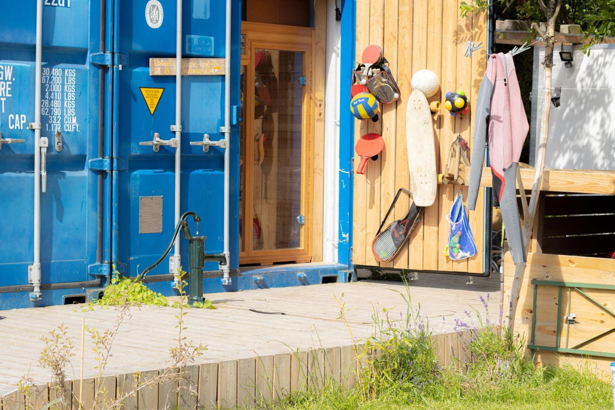 Hostel oder Ferienwohnung 1-16 Personen im BLAUEN HAUS Fehmarn Exterior foto